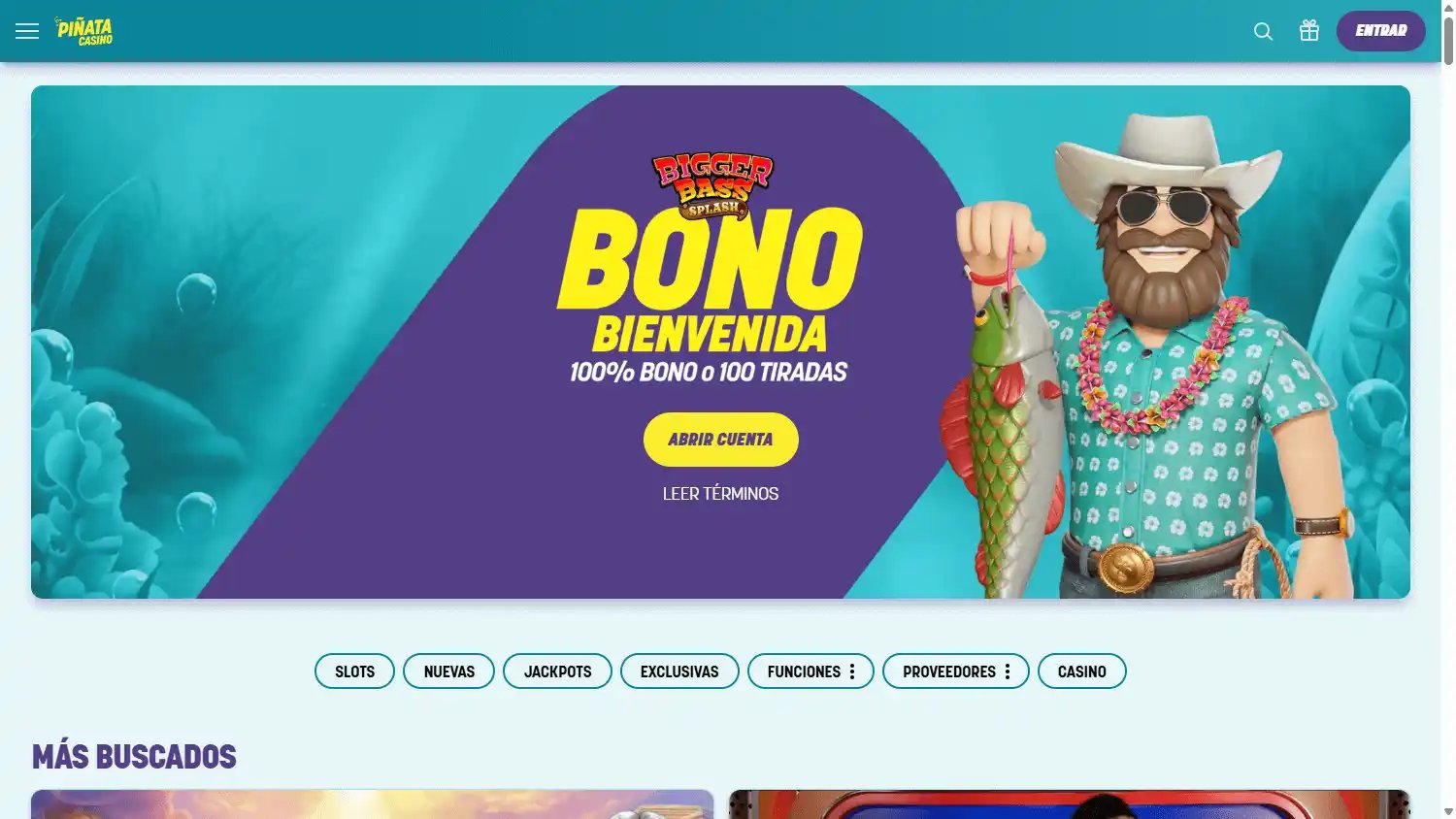 Pinata Casino screenshot 1