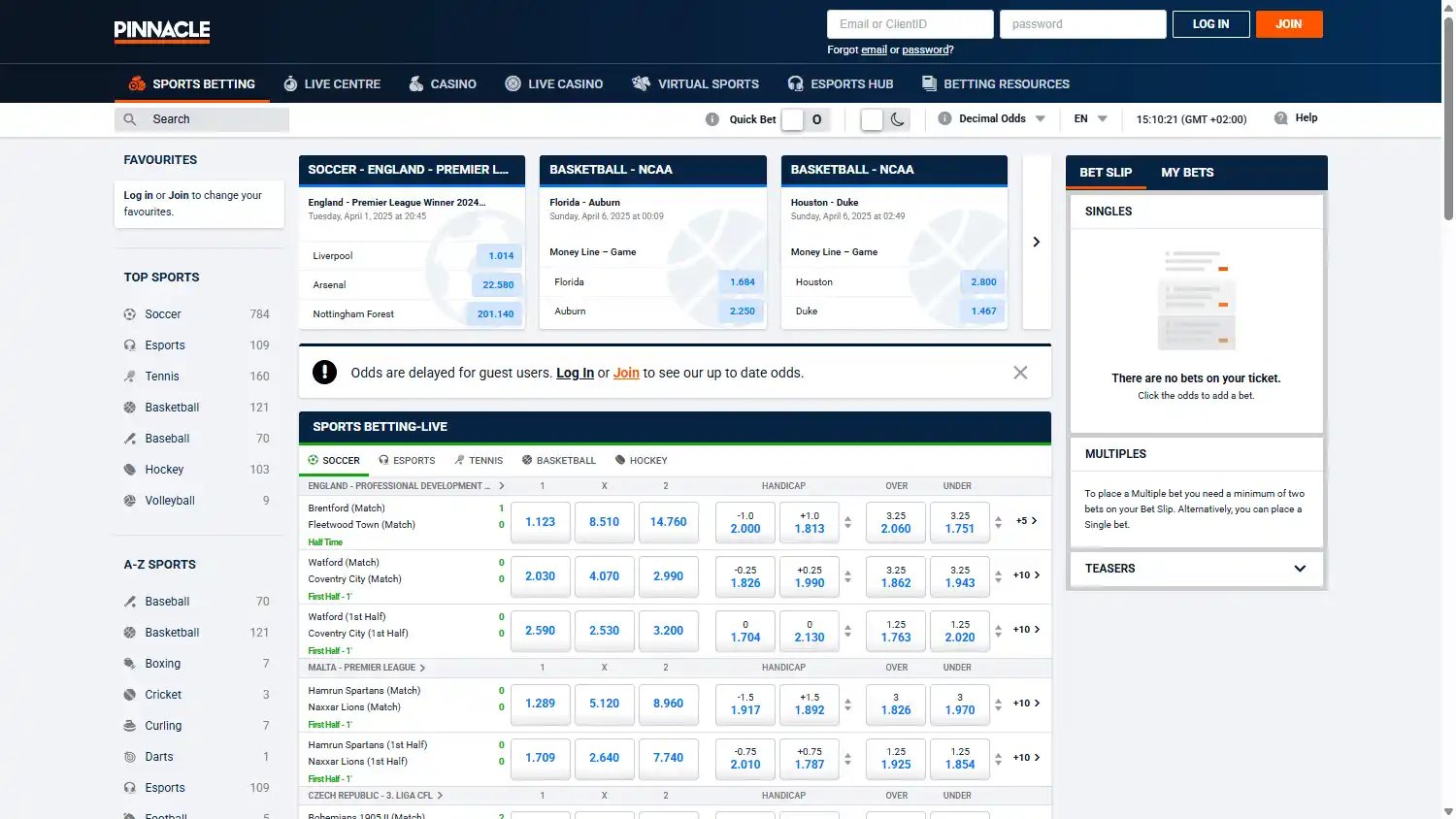 Pinnacle Casino Ontario screenshot 2