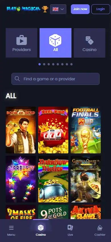 Play Magical Casino screenshot 5