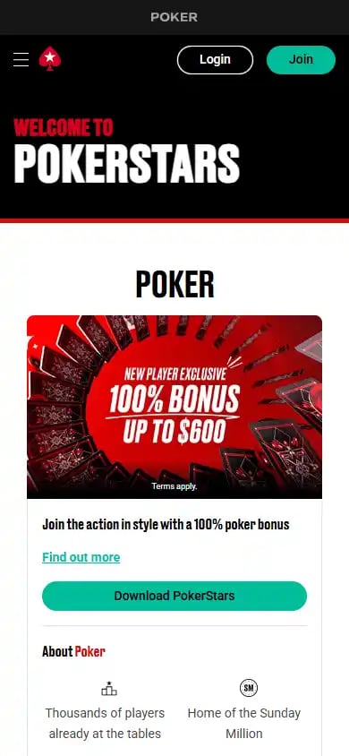 PokerStars Casino screenshot 5