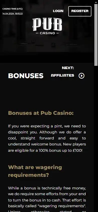 Pub Casino screenshot 3