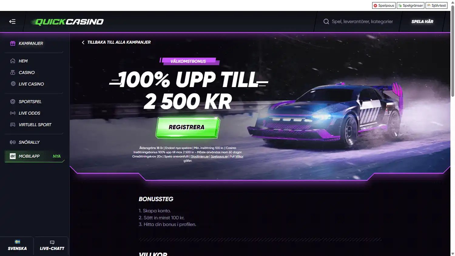 QuickCasino screenshot 3