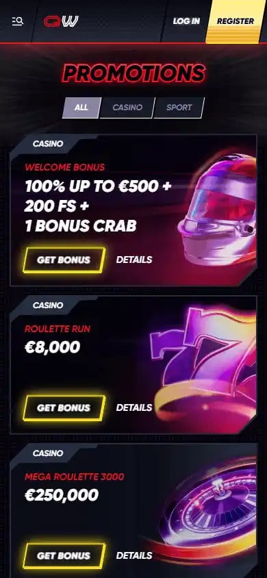 QuickWin Casino screenshot 6