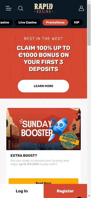 Rapid Casino screenshot 6