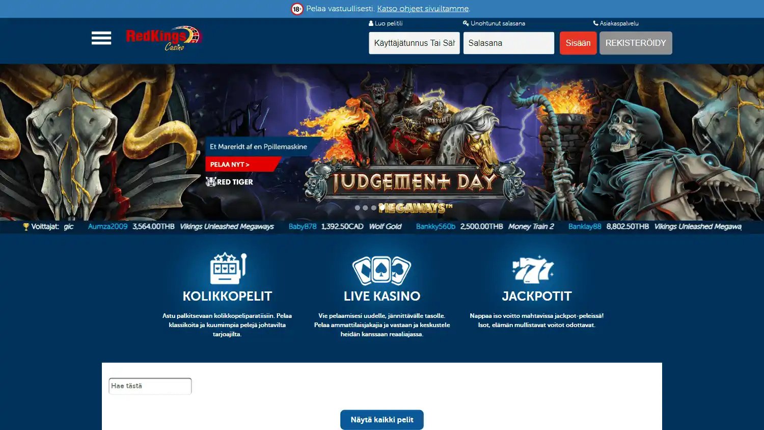 RedKings Casino screenshot 1
