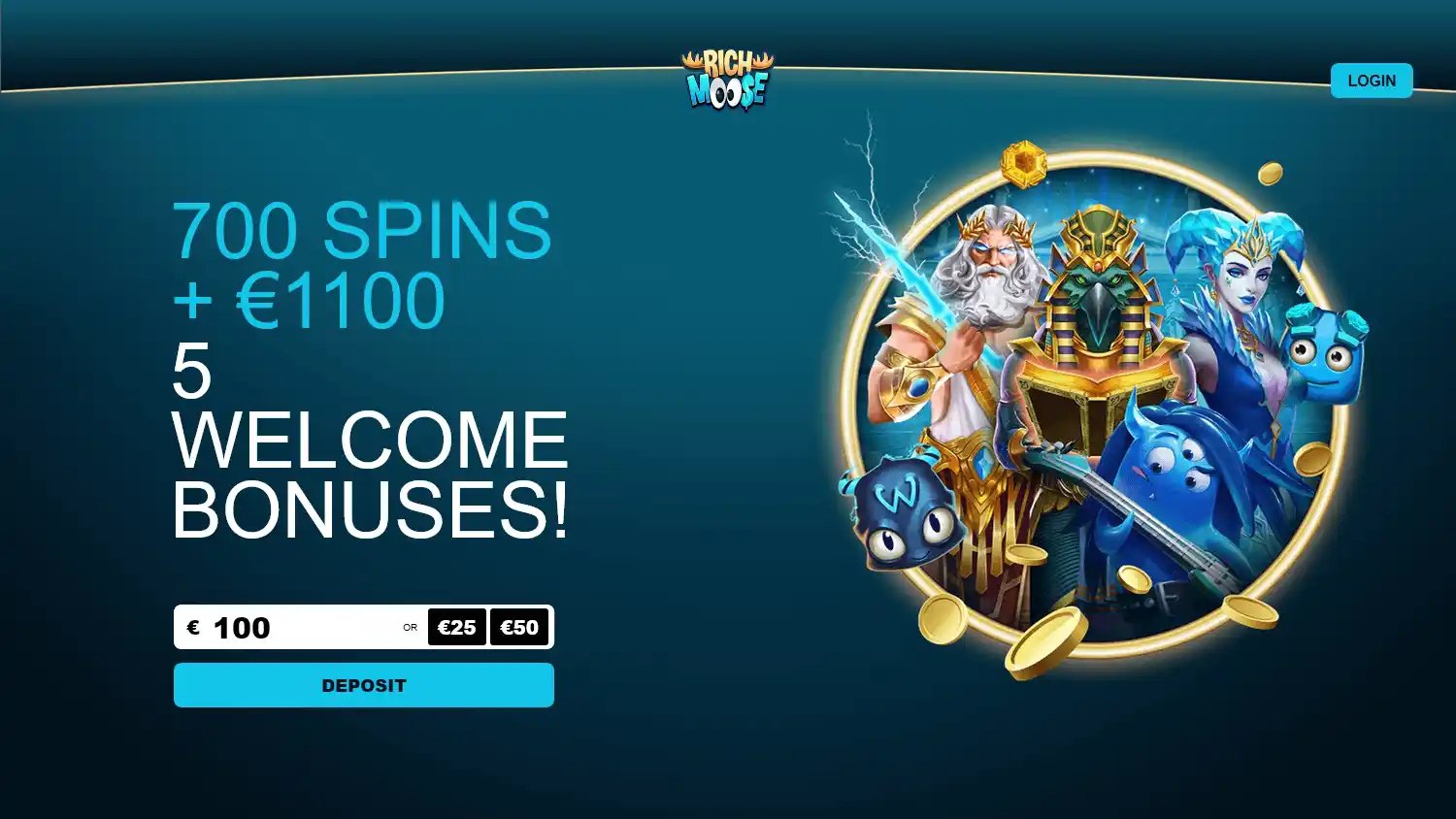 Rich Moose Casino screenshot 2