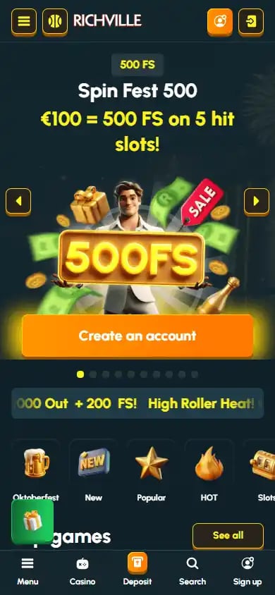 Richville Casino screenshot 4