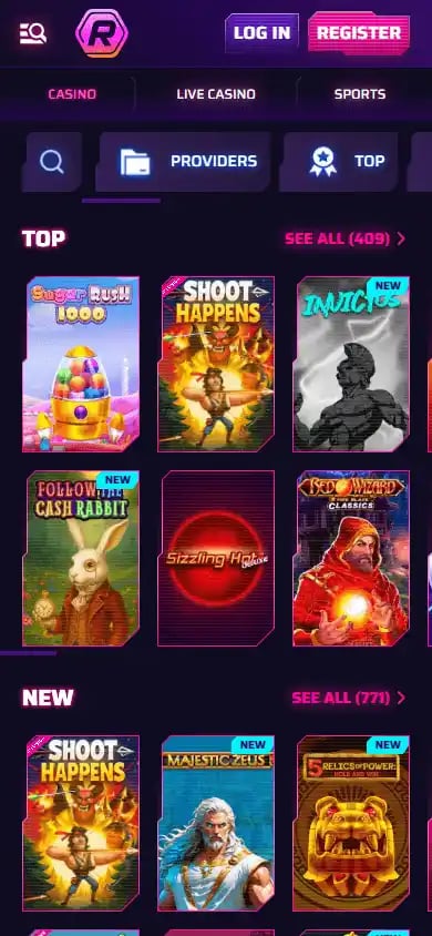 Roby Casino screenshot 5