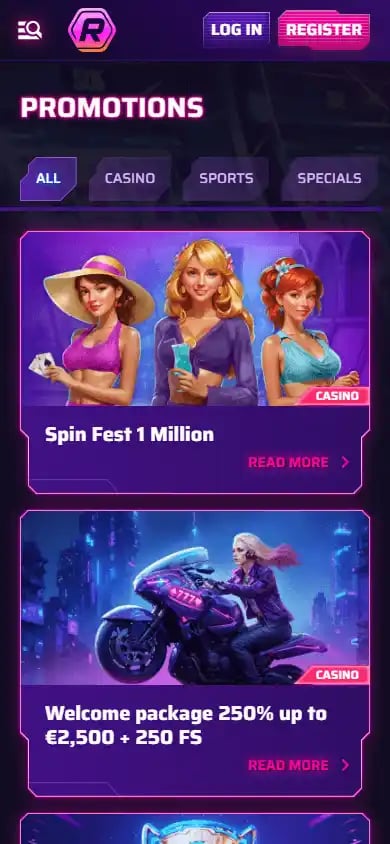 Roby Casino screenshot 6