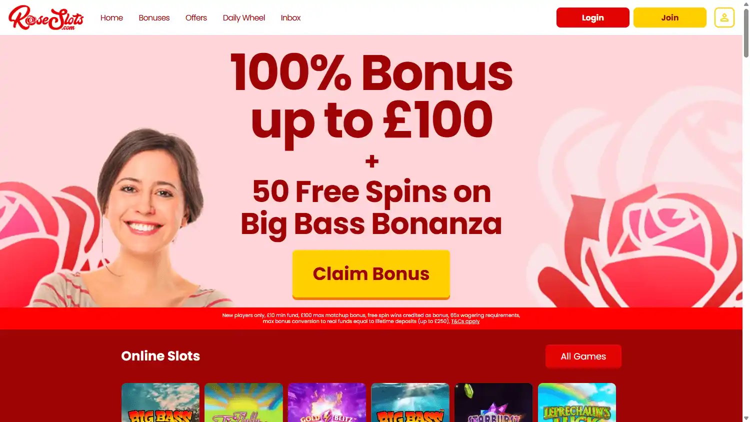 Rose Slots Casino IE screenshot 2