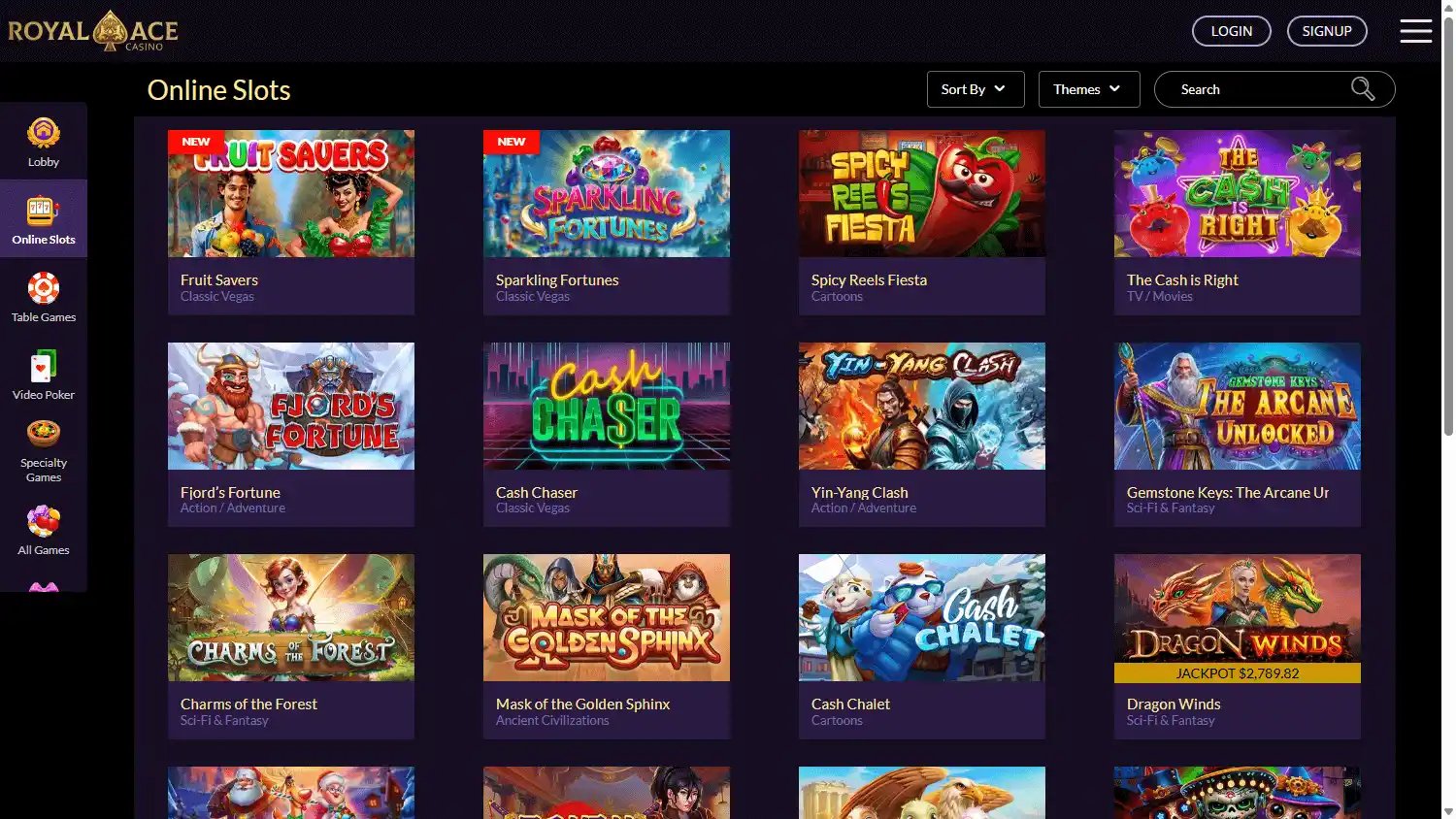 Royal Ace Casino screenshot 2
