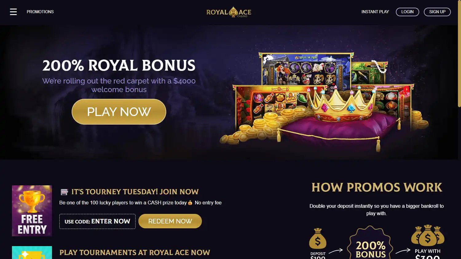 Royal Ace Casino screenshot 3