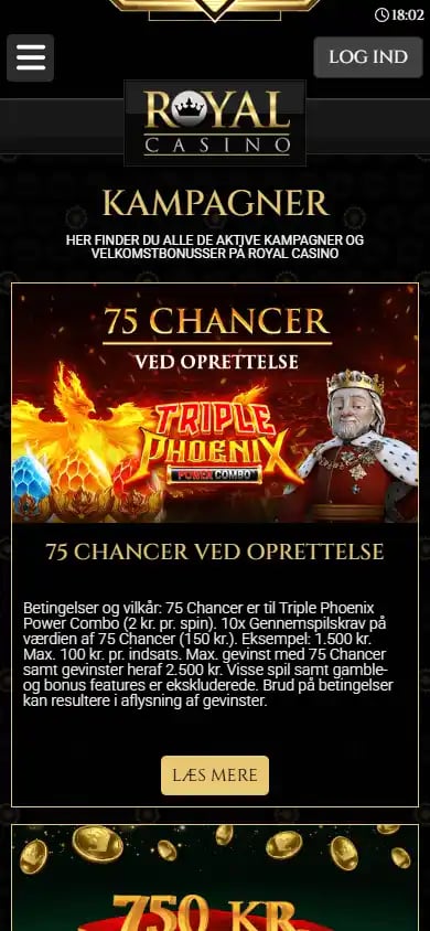 Royal Casino DK screenshot 7