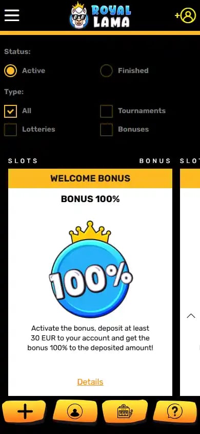 Royal Lama Casino screenshot 6