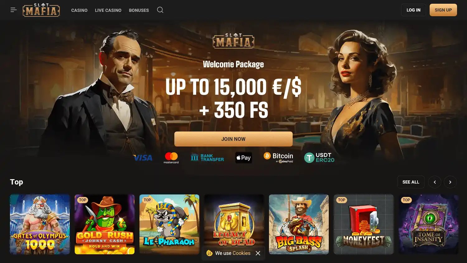 Slot Mafia Casino screenshot 1