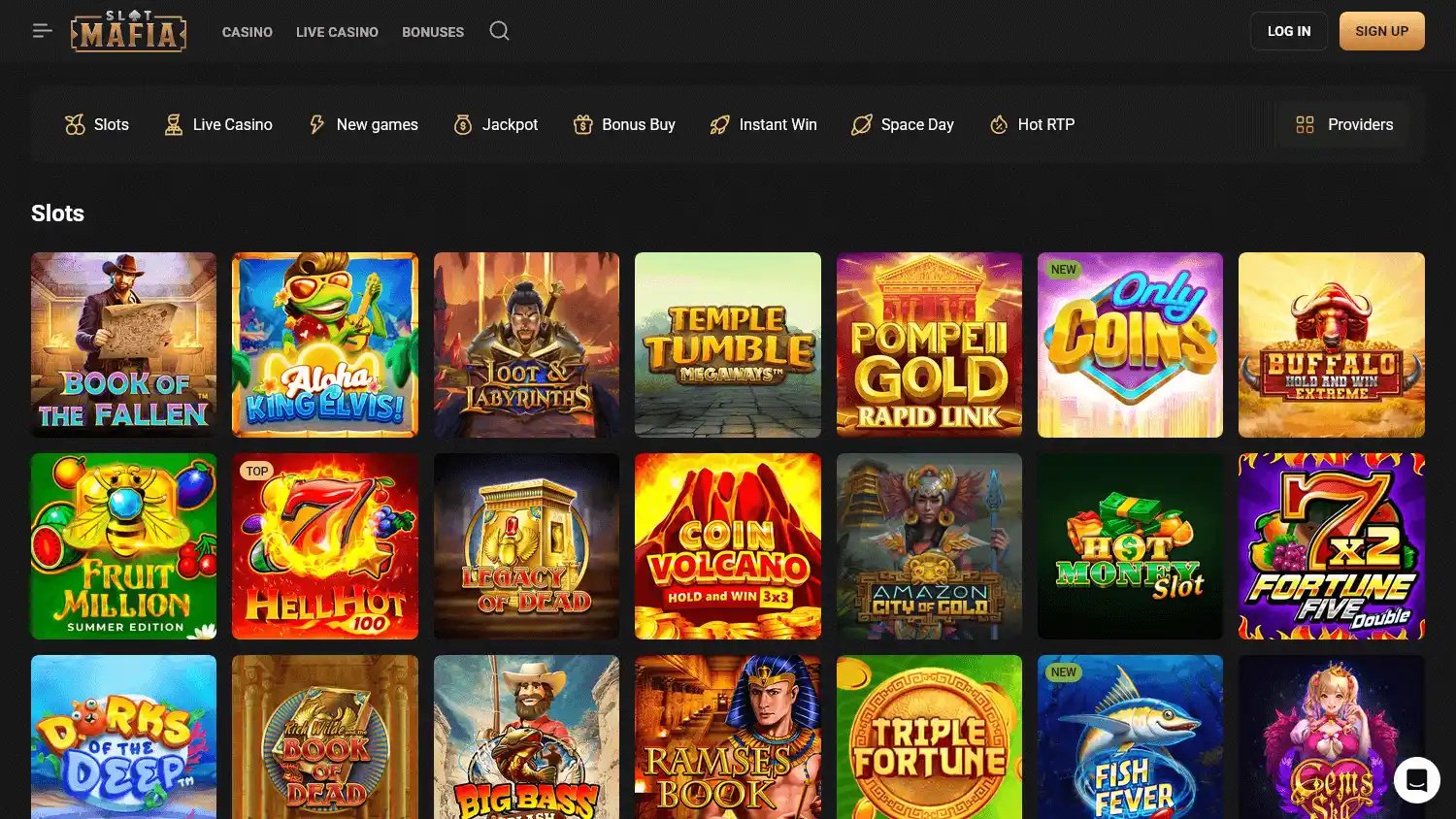 Slot Mafia Casino screenshot 2