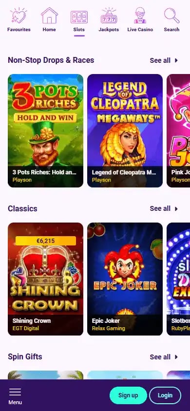 Slotbox Casino screenshot 5