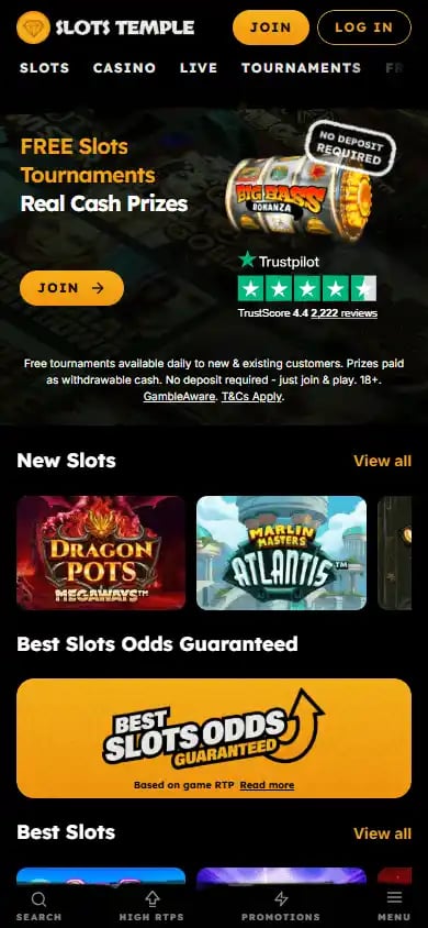 Slots Temple Casino screenshot 4