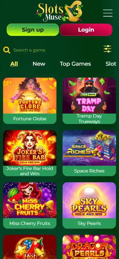 SlotsMuse Casino screenshot 5