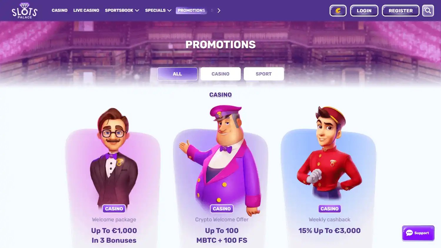 SlotsPalace Casino screenshot 3