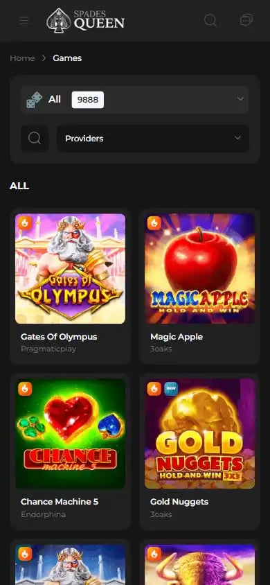 Spades Queen Casino screenshot 5