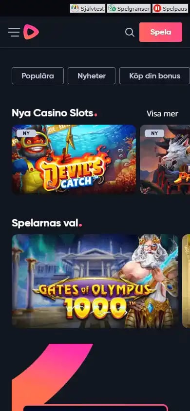 Speedy Casino screenshot 4