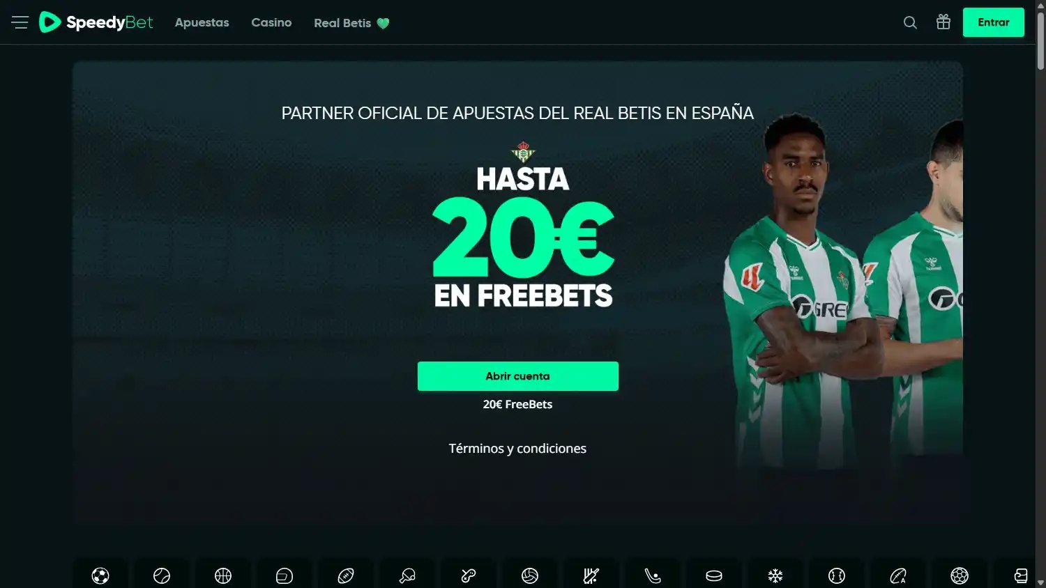 Speedybet Casino ES screenshot 1