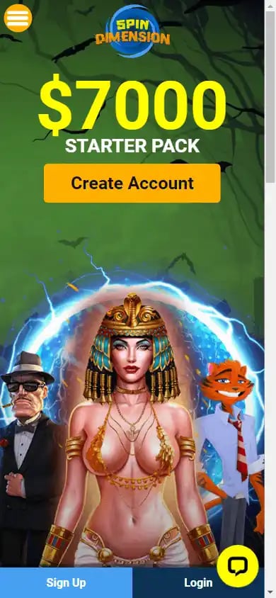 Spin Dimension Casino screenshot 3