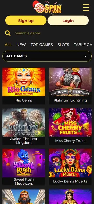 Spin My Win Casino screenshot 4