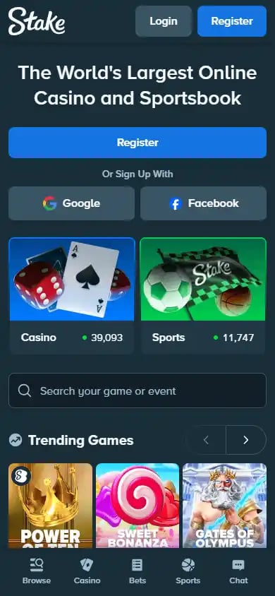 Stake Casino CO screenshot 4