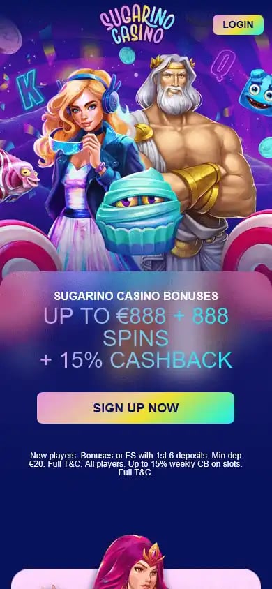 Sugarino Casino screenshot 3