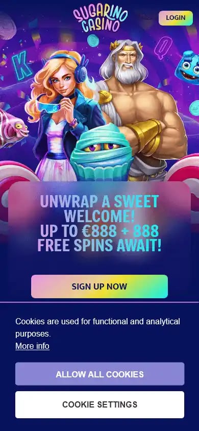 Sugarino Casino screenshot 4