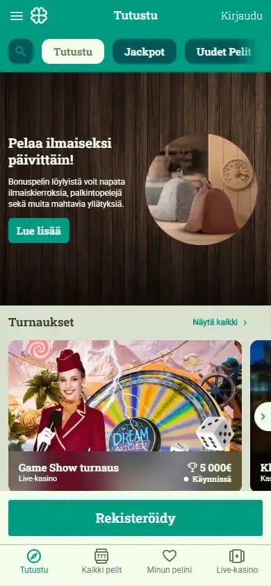 Suomikasino Casino screenshot 6