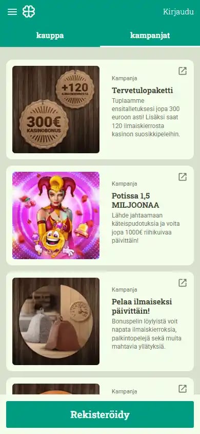 Suomikasino Casino screenshot 7