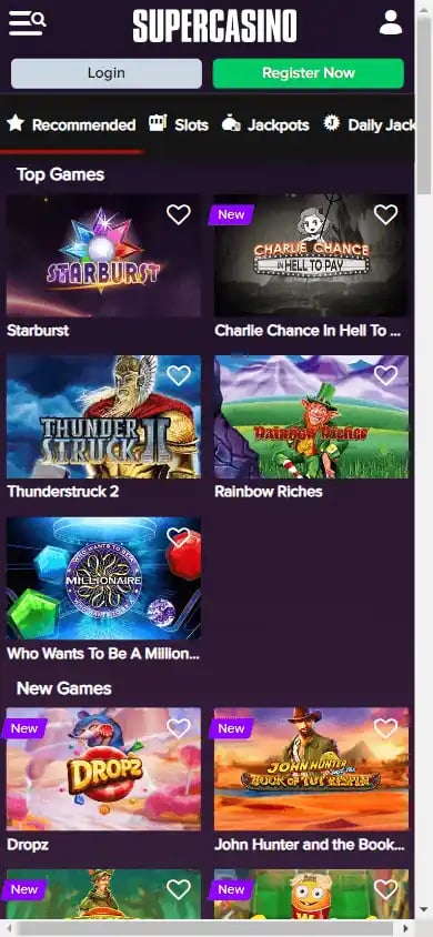 Super Casino screenshot 4