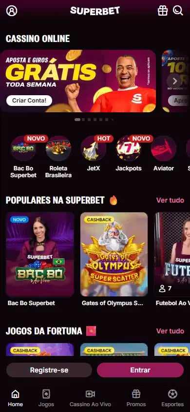 Superbet Casino screenshot 5