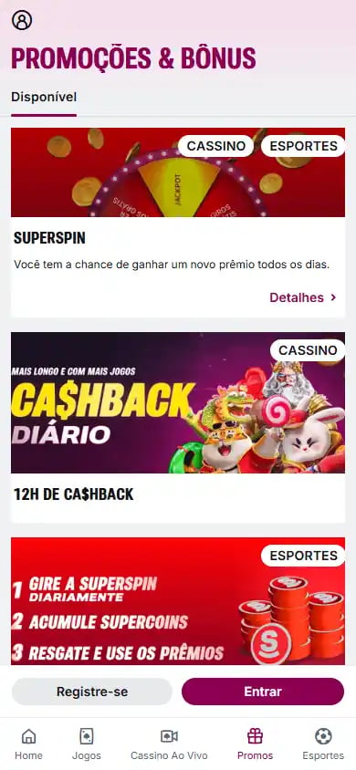 Superbet Casino screenshot 6