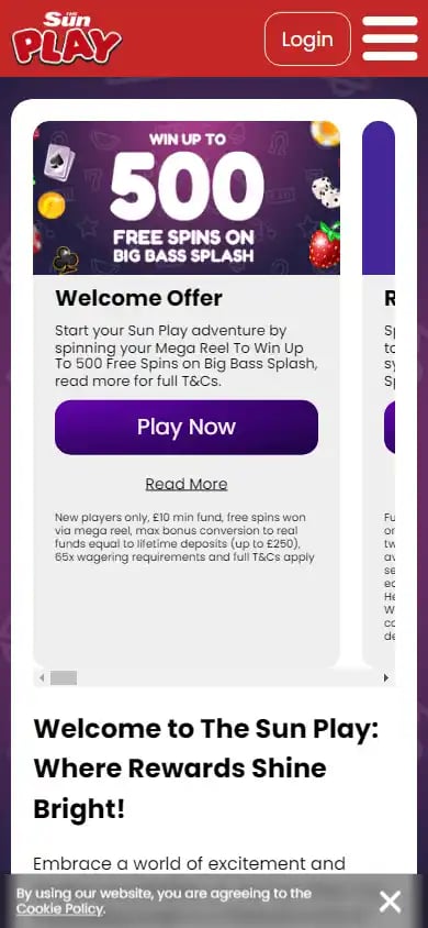 The Sun Play Casino screenshot 6