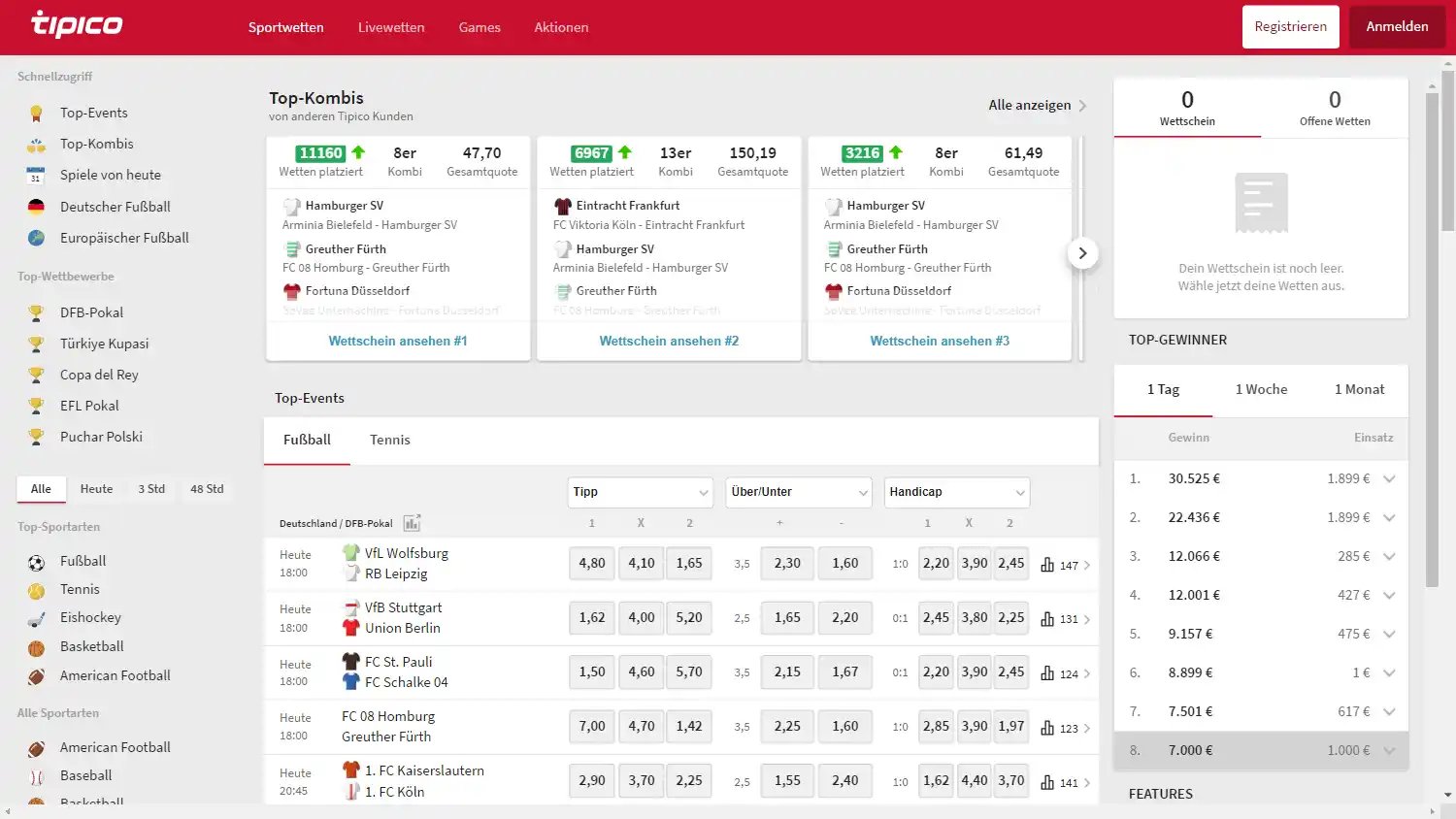 Tipico Casino screenshot 1