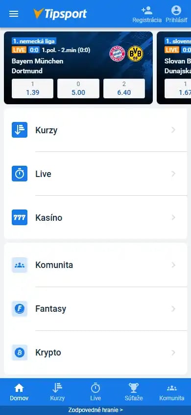 Tipsport Casino SK screenshot 4