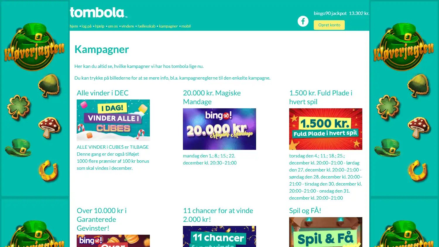 Tombola Casino screenshot 2