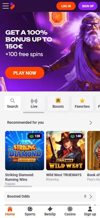 TonyBet Casino Ontario screenshot 5