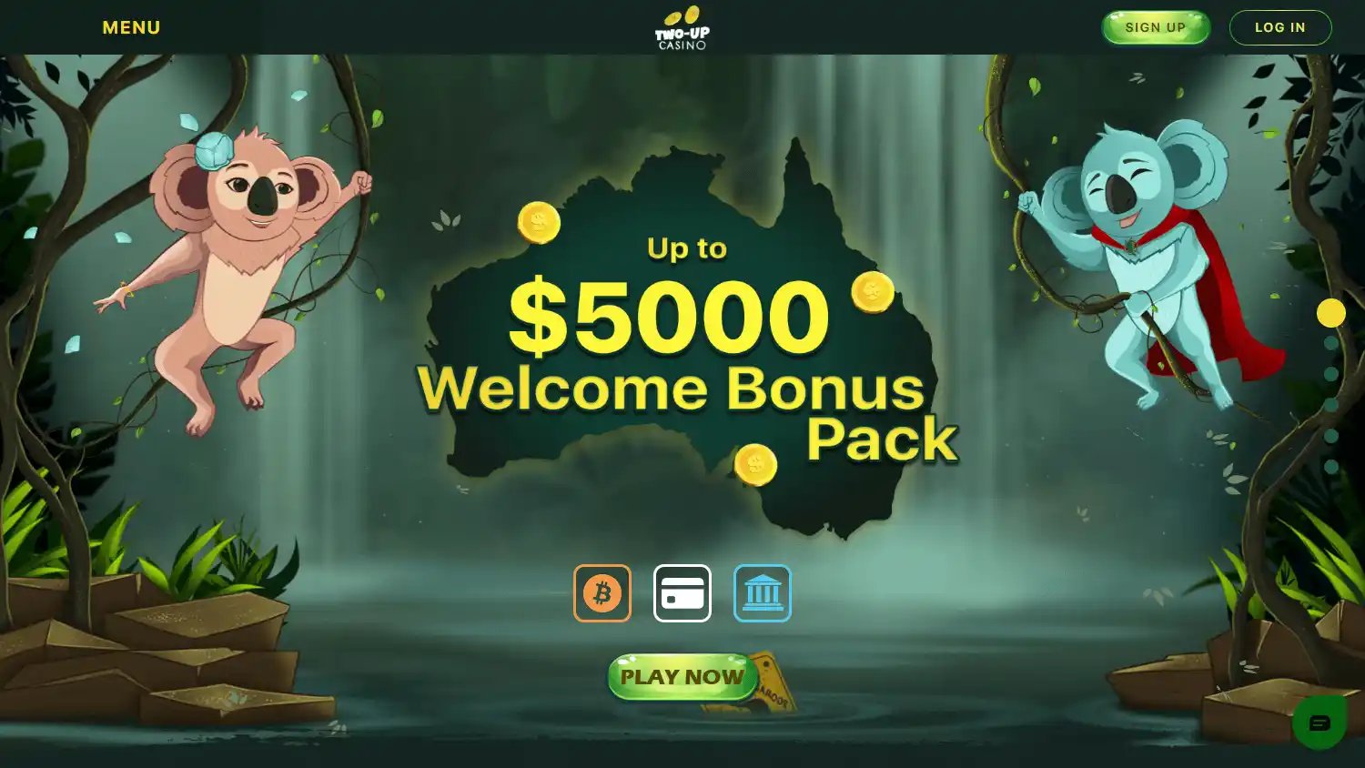 Two-Up Casino screenshot 1
