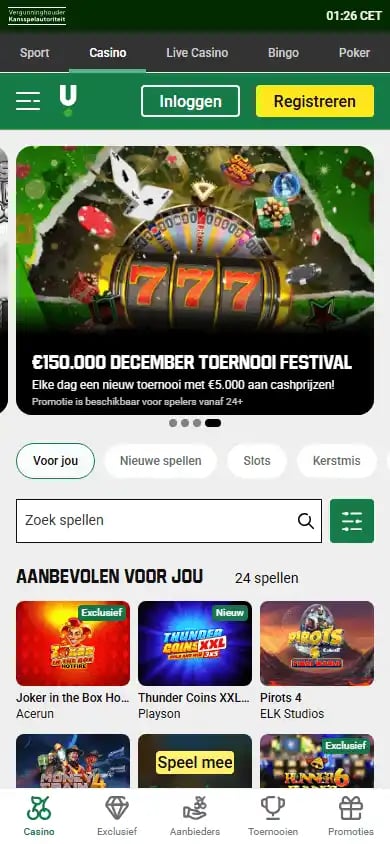 Unibet Casino NL screenshot 5