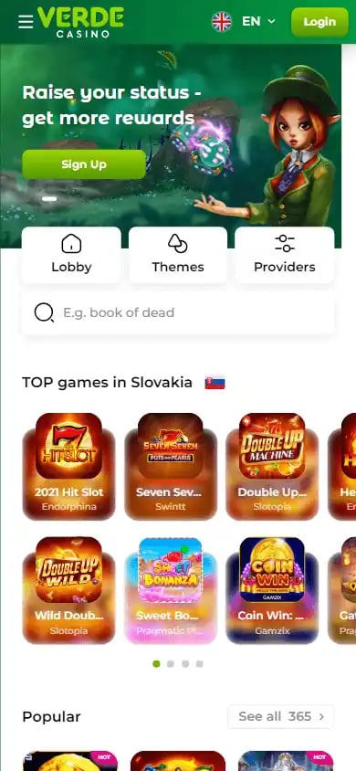 Verde Casino screenshot 4