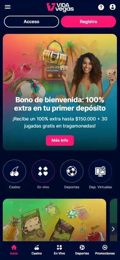 VIDAvegas Casino screenshot 4