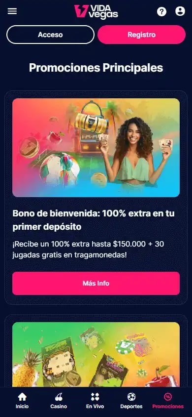 VIDAvegas Casino screenshot 6