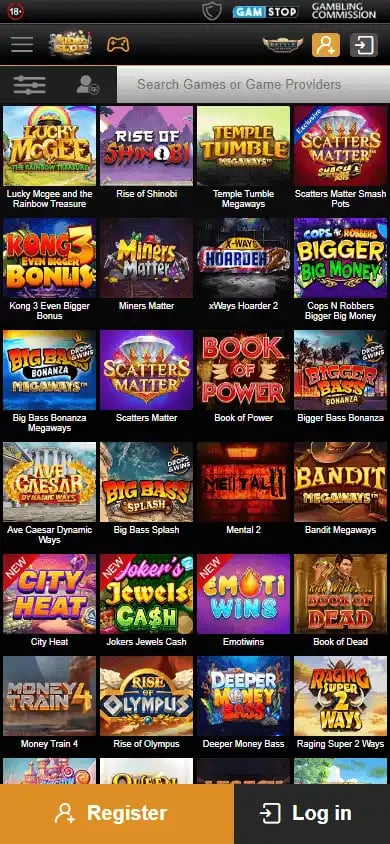 Videoslots Casino screenshot 6