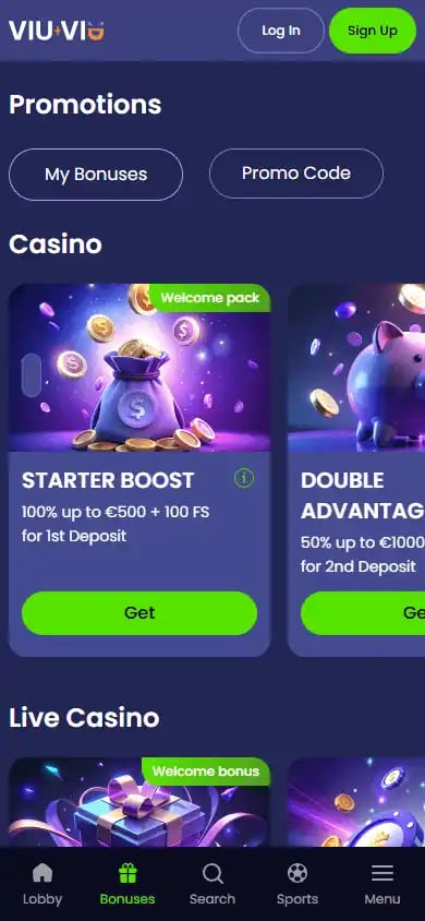 Viu-viu Casino screenshot 6