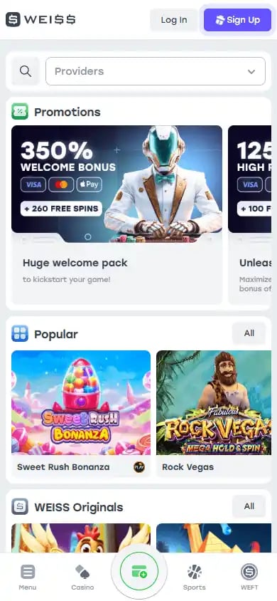 Weiss Casino screenshot 4